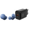 Sony LinkBuds S Blue + BlueBuilt Charger 18W