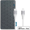 Xtorm Powerbank mit Schnellladefunktion 20.000 mAh + BlueBuilt Lightning-Kabel 1,5 m Nylon Weiß