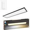 Philips Hue Aurelle Panel Light White Ambiance Rectangle Black