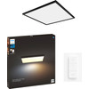 Philips Hue Aurelle White Ambiance Large Square Black + Dimmer