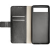 Just in Case Wallet Google Pixel 6a Book Case Schwarz