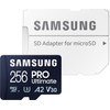 Samsung PRO Ultimate 256GB (2023) MicroSDXC + SD Adapter