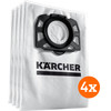 Kärcher Vacuum Cleaner Bag for WD 4/5/6 (4 Units)