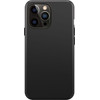 XQISIT Silicone Case Apple iPhone 15 Pro Max Back Cover Black