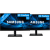 2x Samsung LF27T450FQRXEN T45F