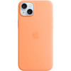 Apple iPhone 15 Plus Backcover mit MagSafe Sorbet Orange