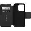 Otterbox Strada Apple iPhone 15 Pro Book Case Leder Schwarz mit MagSafe