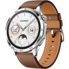 Huawei Watch GT 4 Silber/Braun 46 mm