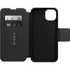 Otterbox Strada Apple iPhone 15 Plus Book Case Leder Schwarz mit MagSafe