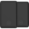 BlueBuilt Powerbank mit Schnellladefunktion 10.000 mAh Doppelpack Schwarz