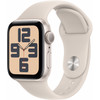 Apple Watch SE (2022) 40 mm Polarstern Aluminium Sportarmband M/L