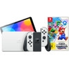 Nintendo Switch OLED White + Super Mario Bros. Wonder