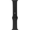 BlueBuilt Silikonarmband Schwarz für Apple Watch 40/41/42 mm