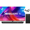 Philips The One 50PUS8808 - Ambilight (2023) + Soundbar + HDMI-Kabel