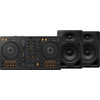 Pioneer DJ DDJ-FLX4 + Pioneer DJ DM-50D-BT Schwarz