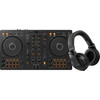 Pioneer DJ DDJ-FLX4 + Pioneer DJ HDJ-X5 Schwarz