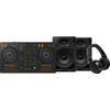 Pioneer DJ DDJ-FLX4 + Pioneer DJ HDJ-X7 Schwarz + Pioneer DJ DM-50D-BT Schwarz