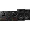 Pioneer DJ DDJ-200 + Pioneer DJ DM-50D Schwarz