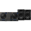 Pioneer DJ DDJ-FLX6 + Pioneer DJ DM-40D Schwarz