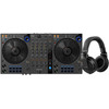 Pioneer DJ DDJ-FLX6 + Pioneer DJ HDJ-X5 Black