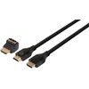 BlueBuilt HDMI-Kabel 4K 60Hz Nylon 5 Meter + 90-Grad-Adapter