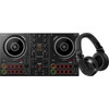 Pioneer DJ DDJ-200 + Pioneer DJ HDJ-X5 Schwarz