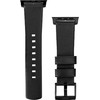 Nomad Apple Watch 44/45/46/49mm Leather Strap Black