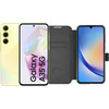 Samsung Galaxy A35 256GB Yellow 5G + BlueBuilt Book Case Black