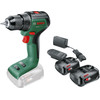 Bosch UniversalDrill 18V-60 + 2,5 Ah Akku (2x)