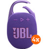 JBL Clip 5 Lila 4er-Pack