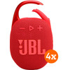 JBL Clip 5 Rot 4er-Pack