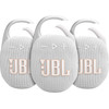 JBL Clip 5 Weiß 3er-Pack