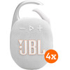 JBL Clip 5 Weiß 4er-Pack