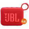 JBL Go 4 Rot 4er-Pack