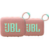 JBL Go 4 Rosa Doppelpack