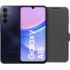 Samsung Galaxy A15 128GB Schwarz 4G + BlueBuilt Book Case Schwarz