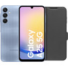 Samsung Galaxy A25 128GB Blau 5G + BlueBuilt Book Case Schwarz