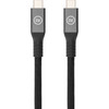 BlueBuilt USB-C to USB-C Cable 240W 2m Nylon Black