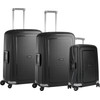 Samsonite S'Cure Spinner 69 + 55 + 69 cm Black Kofferset