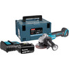 Makita DGA504ZJ + 3,0-Ah-Akku und Ladegerät