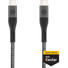 BlueBuilt USB-C to USB-C cable 1.5m Kevlar Black