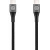 BlueBuilt USB-C-auf-USB-C-Kabel 3 m Nylon Schwarz