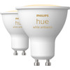 2x Philips Hue White Ambiance GU10 2-pack