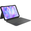 Logitech Combo Touch Apple iPad Pro 11 Zoll (2024) Tastaturhülle QWERTZ Grau