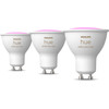 4x Philips Hue White and Color GU10 3-pack