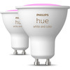 2x Philips Hue White & Color GU10 Doppelpack