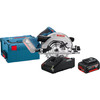 Bosch Professional GKS 18V-57 G + 4,0 Ah GBA-Akku und Schnellladegerät