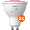 Philips Hue White & Color GU10 9er-Pack