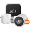 Tado Smart Thermostat X Starter Pack + 8 Radiator Knobs