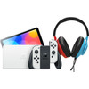 Nintendo Switch OLED White + JBL Quantum 100N